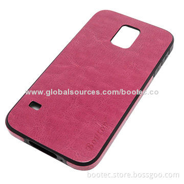 Fashionable PU Leather Case for Samsung Galaxy S5/i9600 from IMD Manufacturer